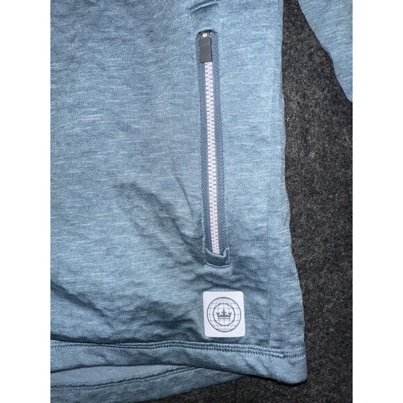 Peter Millar Men's Embroidered Rainfall Eclipse Performance Hoodie Jacket Medium - Picture 6 of 7